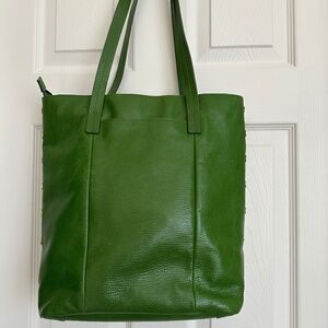 Kelly green Hammit Tote